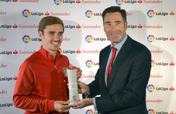 Лига чемпионов: Форвард "Атлетико" Гризман признан лучшим игроком испанского чемпионата в сентябре